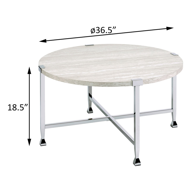 Table basse ronde