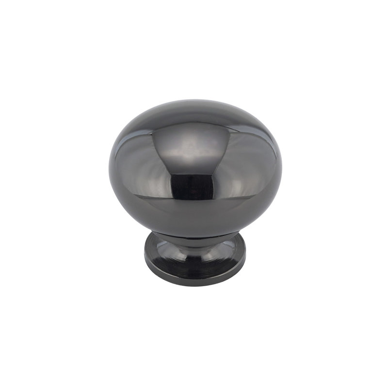 Poignée champignon Expression de 1 1/4 po de diamètre, Nickel noir