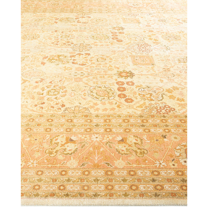 Classic One-of-a-Kind 9'1" X 12'2" Hand Knotted Area Rug