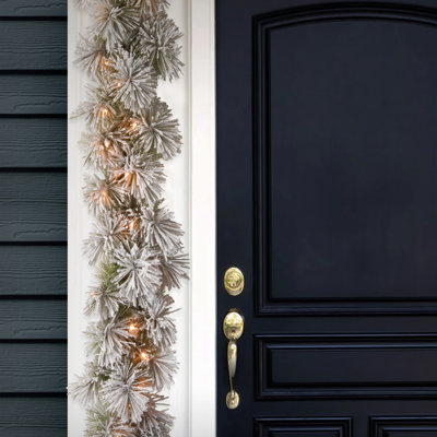 9 pi Guirlande Snowy Bristle Pine