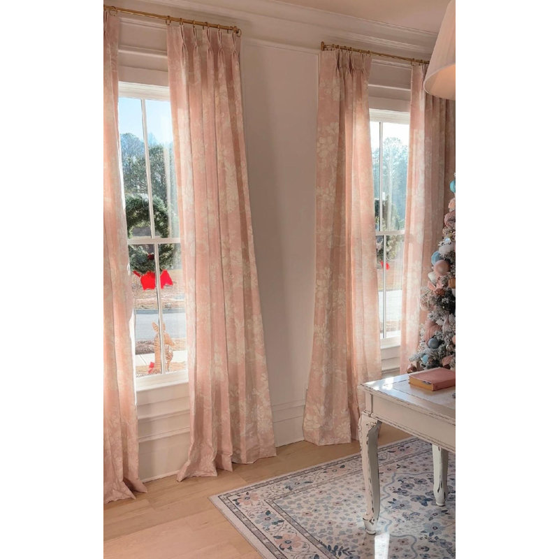 Anaysa Blackout Curtain, Navy, 50" W x 112" L