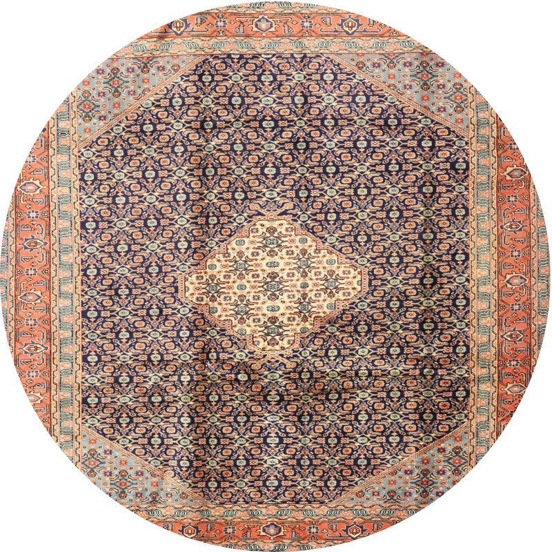 Oriental Indoor Rug, Round 7'
