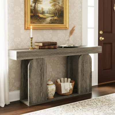 Gouldner 70.9" Long Console Table Farmhouse & Rustic Style