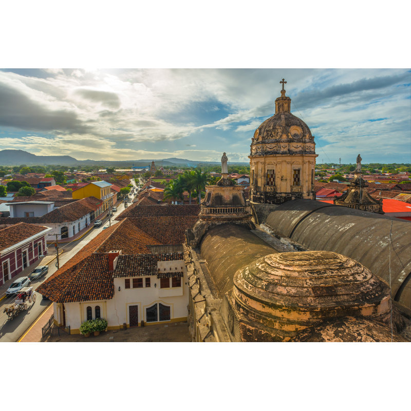 Granada City by SL_Photography - Wrapped Canvas Print, 20cm H x 30cm W x 3.8cm D
