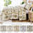 3-Piece Retro Floral Quilt Set Soft Microfiber Lightweight Bedspread for All Seasons-122910329-122910328