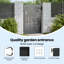 Double Gate with Lock-1633075290