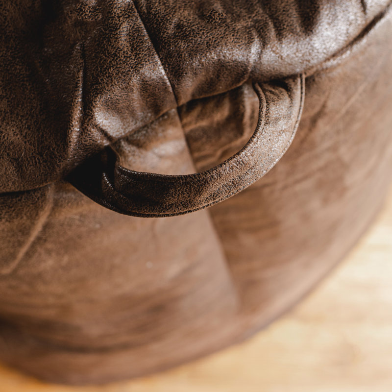 Big Joe Lux Standard Bean Bag Chair, Espresso