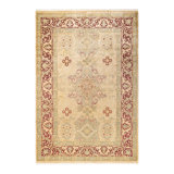 Classic One-of-a-Kind 6' 1" X 8' 10" Hand Knotted Area Rug