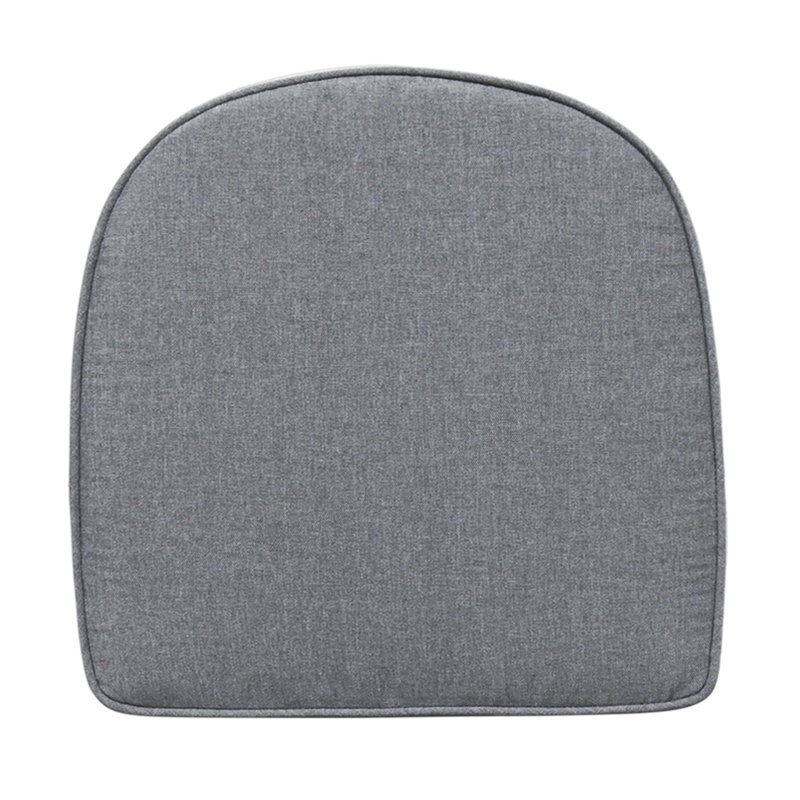 Single Chair Olefin Cushion- Dark Grey, Dark Gray