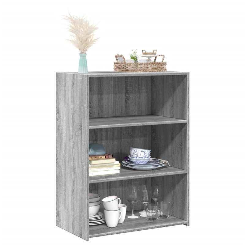Prenatt 70cm Sideboard, Grey/Sonoma