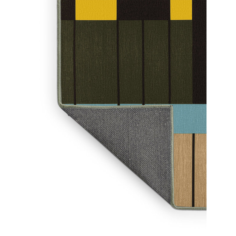 Tesselated Terrain Rug, Round 6'