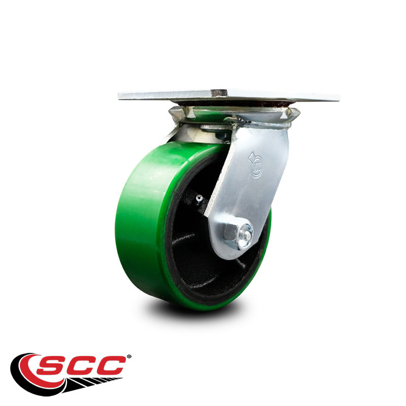 Heavy Duty Casters, Green