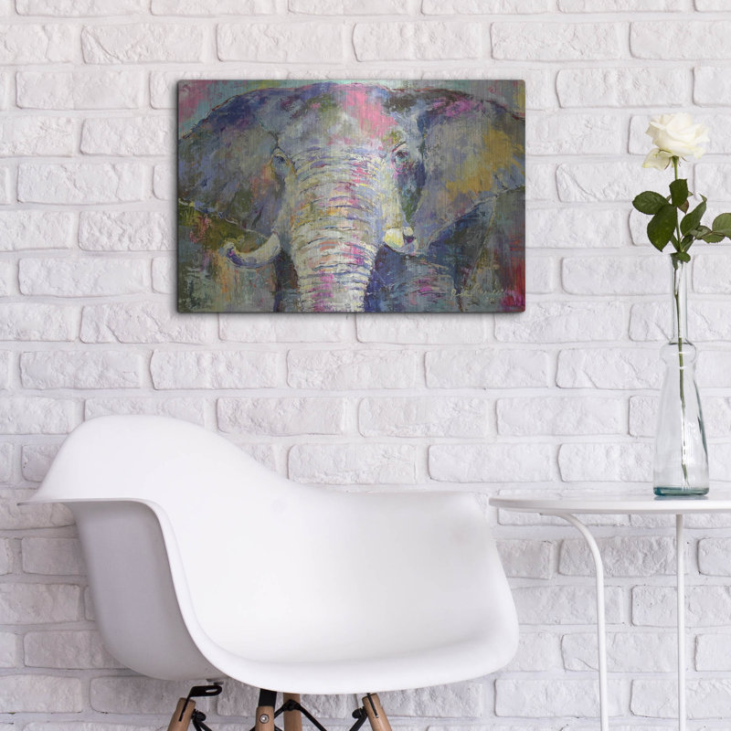 «Elephant 22» par Richard Wallich, H 16 po x l 24 po