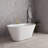54" Streamline Soaking Freestanding Tub With Internal Drain-108964621