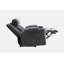 Fauteuil inclinable électrique capitonné de 42 po Julio avec appui-tête réglable et accoudoirs coussinés Julio-642499154