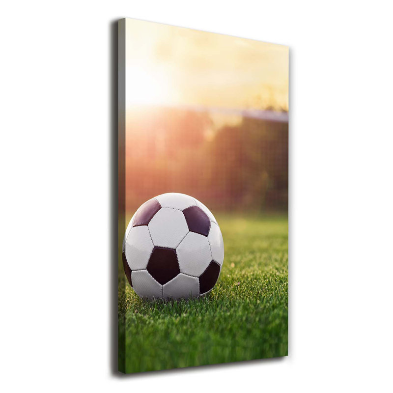 Football - Wrapped Canvas Print