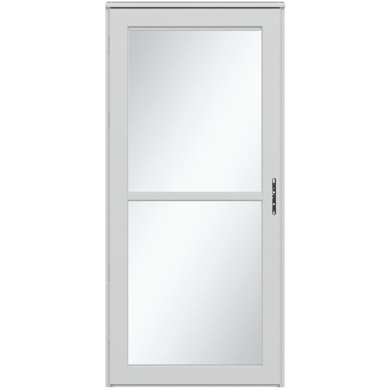 Porte moustiquaire rétractable Platinum (poignée vendue séparément), H 81 po x l 32 po, Blanc, Côté droit / vers l'extérieur