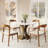 Aversa 39'' Modern Round Dining Table, Small Kitchen Table For Breakfast Nook, Apartment, 1-Step Easy Assembly-933897346-930410352