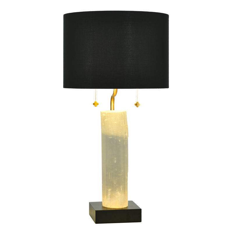 Lampe de table Tamara Day for Stylecraft Jasper - Blanc, Noir