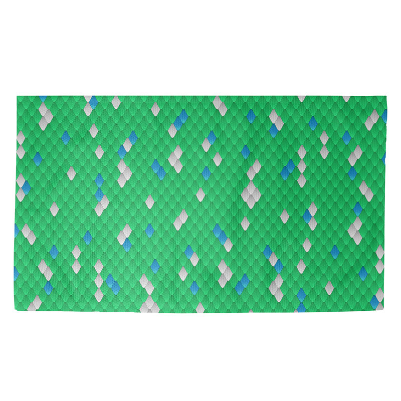 Tapis vert à échelles de serpent Mcguigan, Rectangle 3 pi x 5 pi