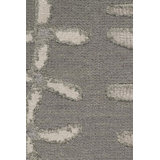 Rug & Kilim’S Scandinavian Runner Rug In Silver-Gray Tones With Floral Patterns