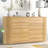 6-Drawer Dresser, Mid-Century Modern Design with Fluted Side Panels, Solid Wood Legs, Large-Capacity Storage, Rounded Corner Profile