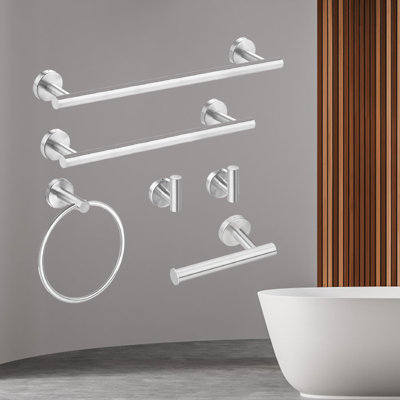 6 - Piece Bathroom Hardware Set