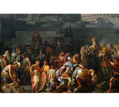 " The Triumph Of Aemilius Paulus, " by Carle Vernet