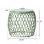 Table d'appoint légère en fer - mat, 19,42 po, style, capacité de charge maximale de 20 lb avec design et poids-270193307