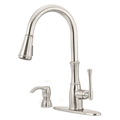 Wheaton Pull-Down Single Handle Kitchen Faucet