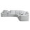 Calixta 7-piece Upholstered Reclining Corner Sectional With Storage& Cup Holder & Wireless Charging