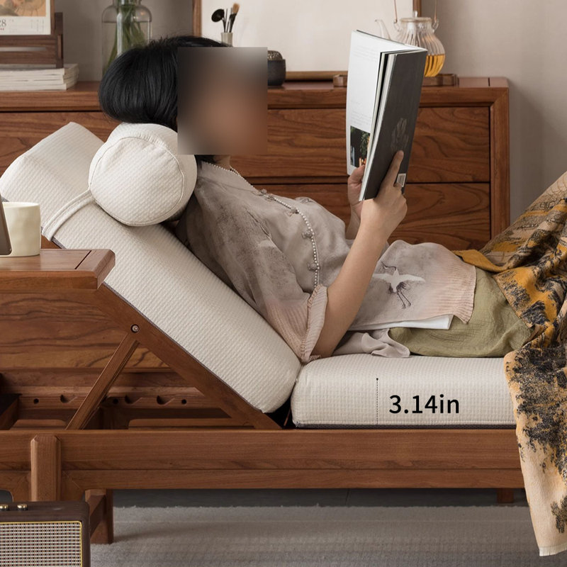 Adjustable Backrest Comfort Indoor Lounge Chair