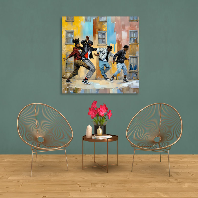 City Hop, 30" H x 30" W