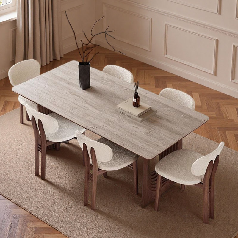 Darrian Darrian, 7 pièces : table, 6 chaises, H 29,5 po x L 59,1 po x l 31,5 po