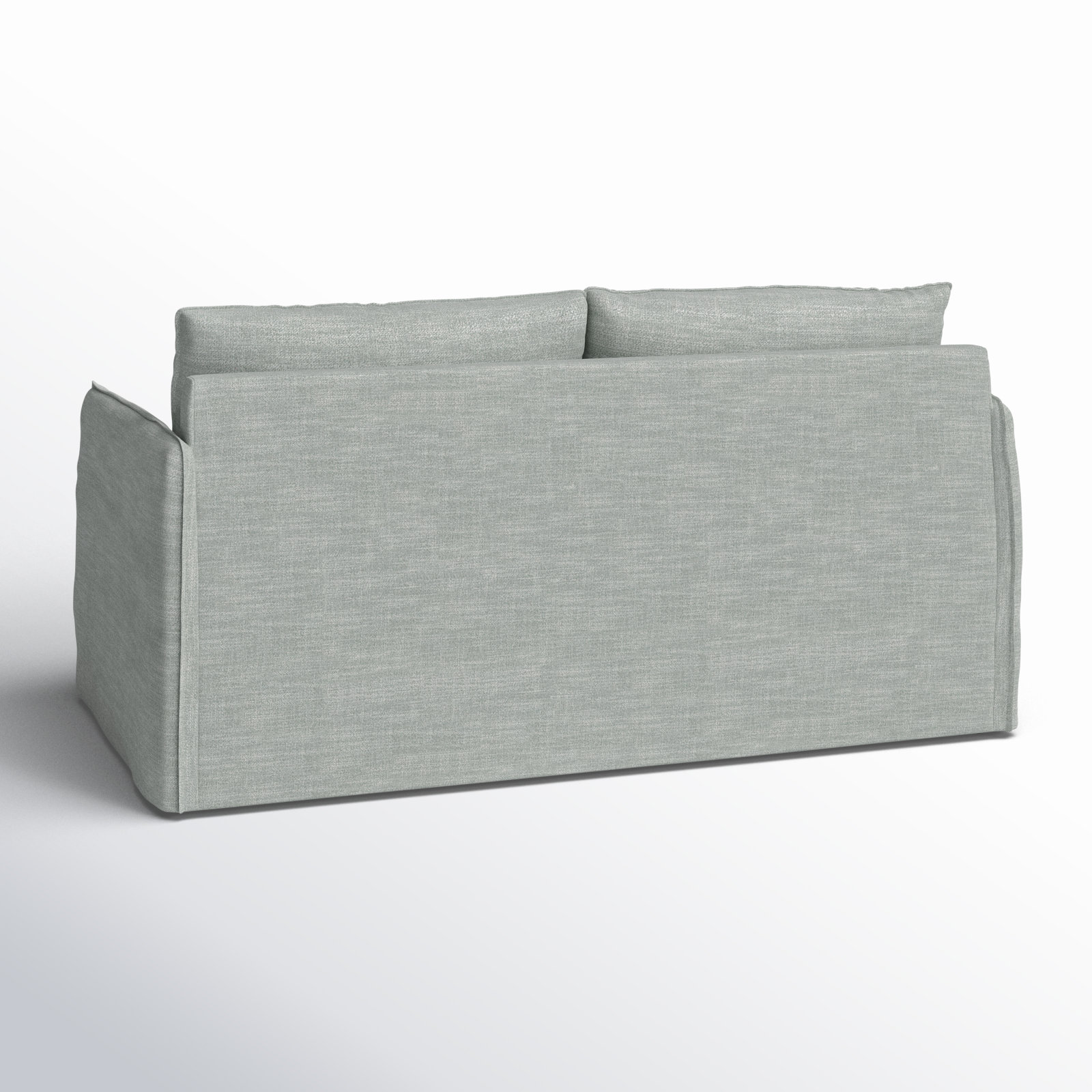 Bellatrix 72'' Upholstered Loveseat, Conversation Capri Basketweave