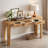 52.02" Rustic Console Table with Curved Corners for Safety, Entryway Table with Drawers, Sturdy Sofa Table for Hallway & Living Room-119838318