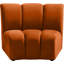 Chaise d'appoint modulaire Madeline, velours doux-1989885653