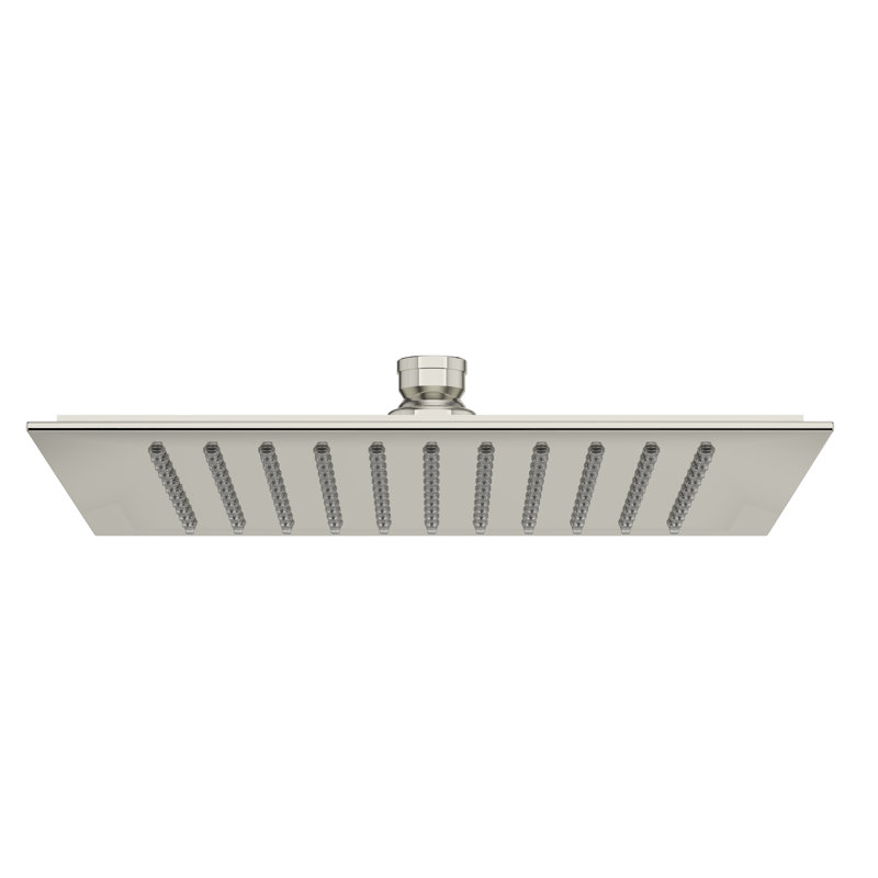 Slim 9" Rain Showerhead, Polished Nickel