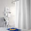 Tapis pour salle de bain à mousse à mémoire de forme en lune et étoiles bear sleep