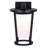 VERO. LOL674BK LED Integrated Outdoor Lantern Light, Black Finish
