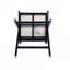 Woven Cane Plastic Backrest Bar Stool-2129587959