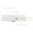 48" Engineered Stone Bathroom Vanity Top With Rectangular Undermount Sink, 4" Backsplash