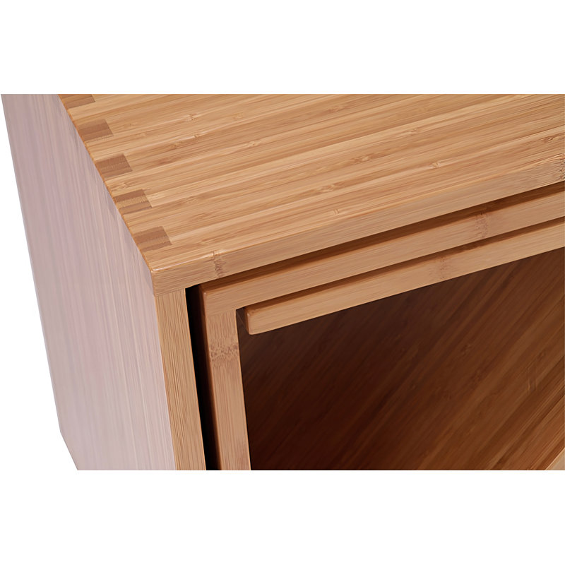 Tables gigognes en bois massif, Crème