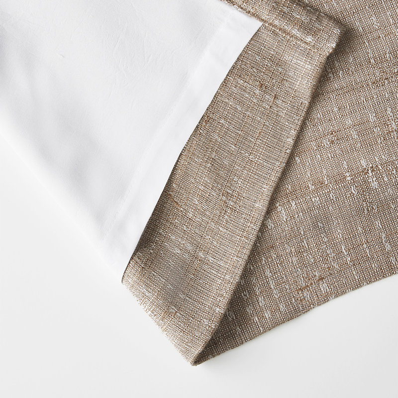 Sunbrella Tecoma Light Filtering Curtain  , 50" W x 84" L, Heather Beige