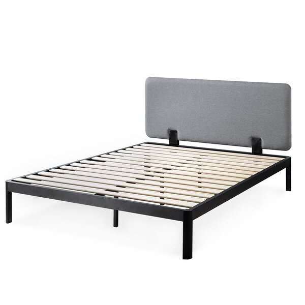 Mellow Kert Upholstered Metal Platform Bed & Reviews | Wayfair