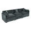Canapé en chenille moderne-740061803-740061807-740061802
