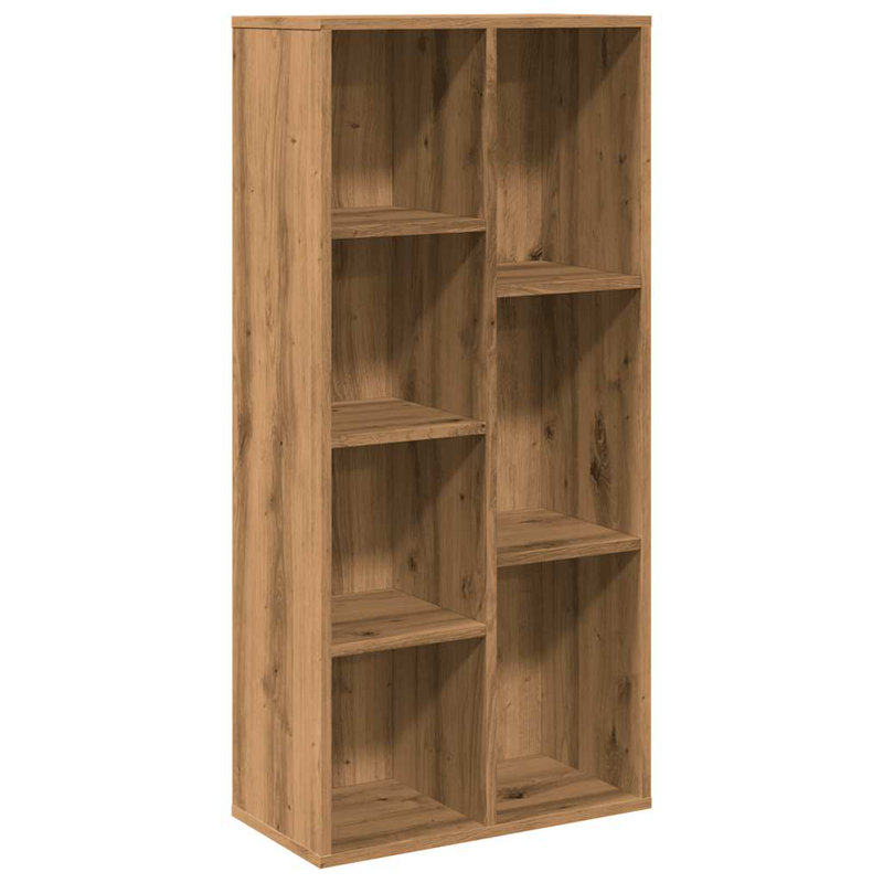 Mamet 106cm H x 50cm W Standard Bookcase, Artisan Oak