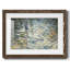 Reflets dans l'eau - Tableau encadré sous verre acrylique, grand format, idéal pour le salon-431957254-431957255