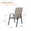 Chaise de salle à manger d'extérieur-1209927034