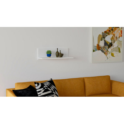 Tablette décorative avec bord vivant